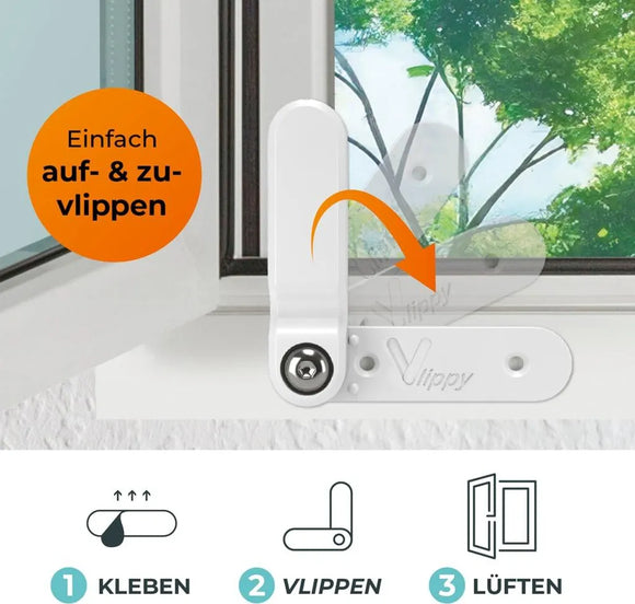 Vlippy Tür- & Fensterstopper 4 Stück