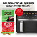 GOURMETmaxx Heißluftfritteuse AirGenius XXL 10L-3