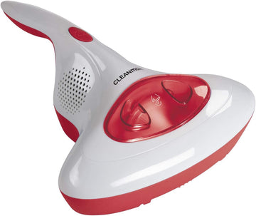 CLEANmaxx Milben-Handstaubsauger Antimilben-Sauger mit UV-C-Licht & Filter ROT