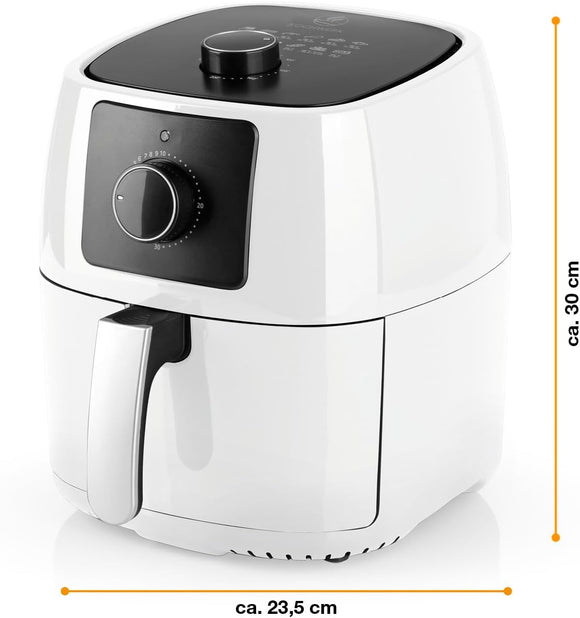 KOCHWERK Digitale Heißluftfritteuse 5L Grillen Backen & Erhitzen mit Timer 1400W