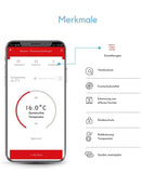 Garza Starter Kit Zigbee 3.0 Smart Thermostatkopf mit Bridge App Alexa Google-4
