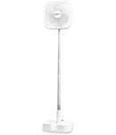 Standventilator Tisch-Ventilator 20cm Teleskop Lüfter Akku Leise Reise Kühler-2