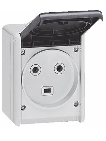 Legrand LEG55872 Steckdose Wasserdicht 2P + T 32 A IP44