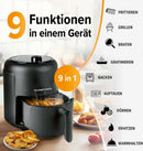 GourmetMAXX Heißluftfritteuse 2,3L Heißluft Ofen-8
