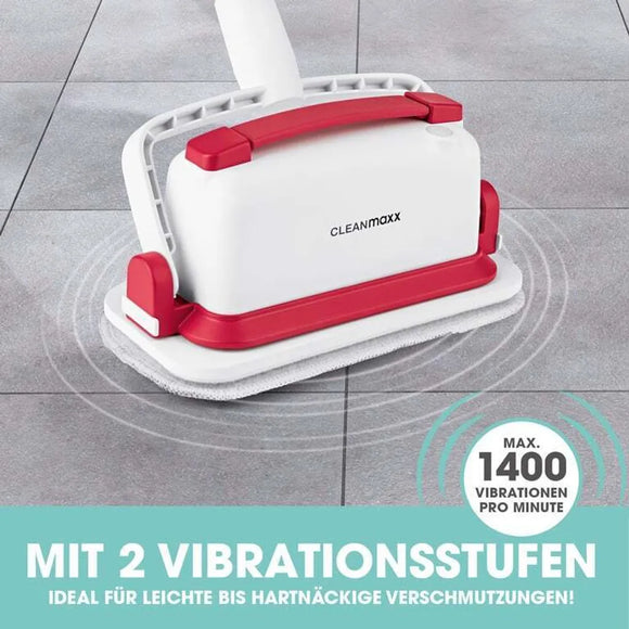 CLEANmaxx Akku Scheuerbürste Schrubber Boden Reinigungsbürste Wischmopp kabellos