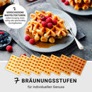 N8WERK Waffeleisen für Belgische Waffeln-6