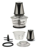 Universalzerkleinerer RuckZuck Edelstahl 400W 4-Blattklinge 2 Stufen Rutschfest-4