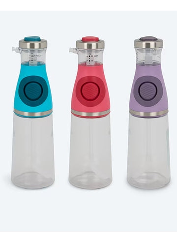 Öl & Essig Spender mit Skala Messkammer 490 ml Glas Flasche Ölspender