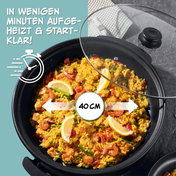 GOURMETmaxx elektrische Partypfanne XXL 40cm