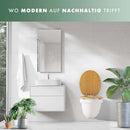 Benkstein WC Sitz Bambus Toiletten Deckel-6