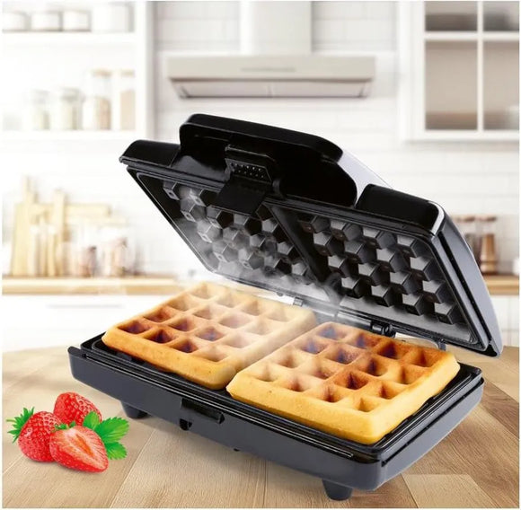 GOURMETmaxx Waffeleisen elektrisch 700W Belgische Waffeln Waffel Maker Waffles