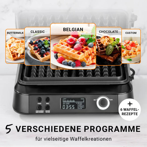 N8WERK Waffeleisen für Belgische Waffeln