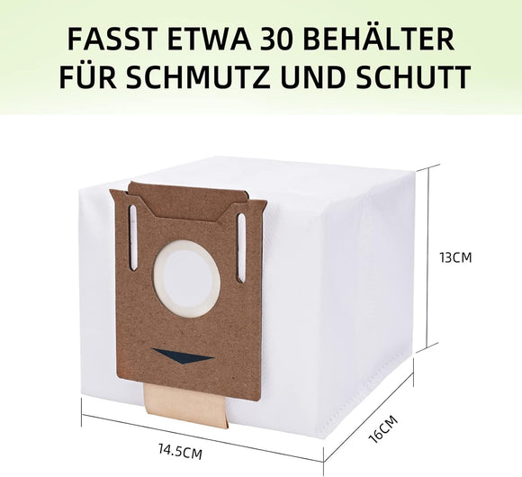 10 Stück Staubsaugerbeutel Ecovacs Deebot N8+, uvm