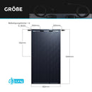 Renogy 100W 12V Flexibles Monokristallines Solarpanel Solarmodul Camping Outdoor-7