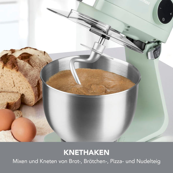 GOURMETmaxx Küchenmaschine & Rührgerät digitales Display 5L mit Aufsätzen