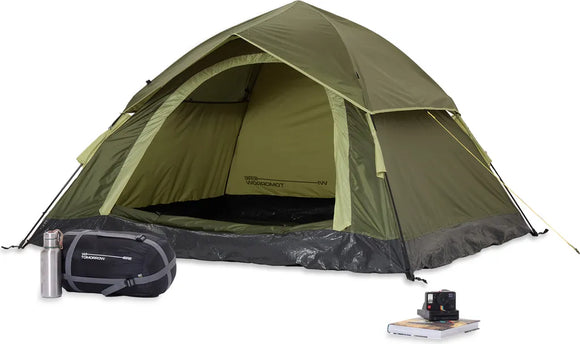 Zelt 3 Personen Campingzelt Kuppelzelt Wurfzelt