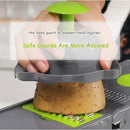 Veggie Manueller Gemüseschneider 14-in-1 Kartoffelschneider Messerreibe Edelstahl-5