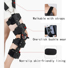 Kniebandage Knieorthese Scharniergelenk Sport Kniestütze Schoner Verstellbar-3
