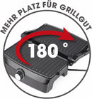 GOURMETmaxx Kontaktgrill mit Antihaftbeschichtung 1000W 180°-Öffnung Cool-Touch-5