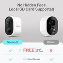 Sense-U 2 Wireless Überwachungskamera Außen & Innen HD Video Nachtsicht Alarm-7