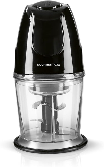 GOURMETmaxx Multizerkleinerer elektrisch Zwiebel Kräuter Zerkleinerer 300W