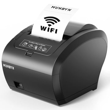 MUNBYN Thermodrucker Bondrukcer P047 WiFi Thermodirektdrucker Android Windows
