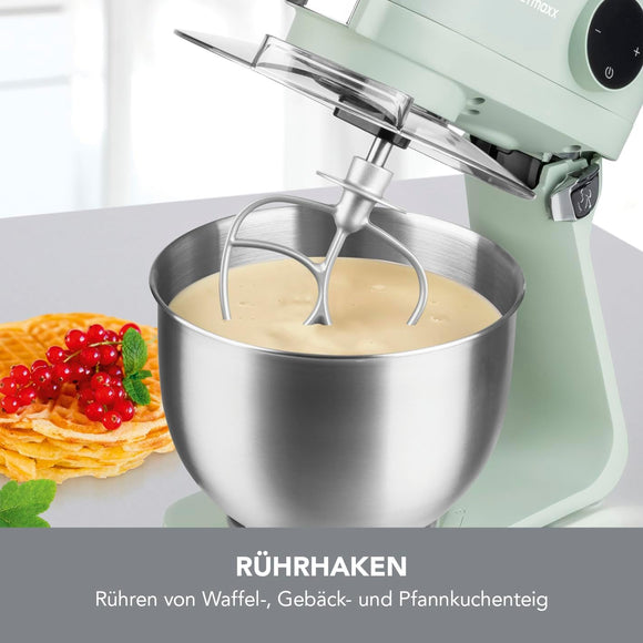 GOURMETmaxx Küchenmaschine & Rührgerät digitales Display 5L mit Aufsätzen