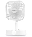 Standventilator Tisch-Ventilator 20cm Teleskop Lüfter Akku Leise Reise Kühler-1