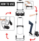 Sackkarre Alu Transportkarre klappbar Langer Teleskopgriff 100cm bis 120 kg-6