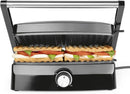 GOURMETmaxx Kontaktgrill mit Antihaftbeschichtung 1000W 180°-Öffnung Cool-Touch-3