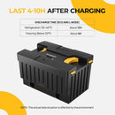 BougeRV 173Wh Integrierter Akku Batterie für CRD2 Rocky2 CRH Auto Kühlbox 230V-4