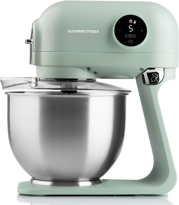 GOURMETmaxx Küchenmaschine & Rührgerät digitales Display 5L mit Aufsätzen