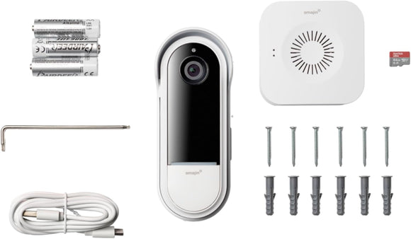 OMAJIN Intelligente kabellose Video-Gegensprechanlage