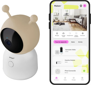 Omajin OBC-01-EC Baby-Kamera mit 64GB-SD-Karte ‎Wi-Fi