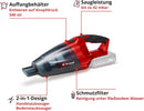 Einhell Akku-Handstaubsauger TE-VC 18 Li mit 18V 2,5ah Akku-2