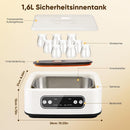 Probiotischer Joghurtbereiter mit 9 Glasbehältern 1600 ml Joghurtmaschine Küche-8