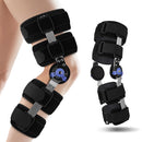 Kniebandage Knieorthese Scharniergelenk Sport Kniestütze Schoner Verstellbar-1