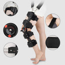 Kniebandage Knieorthese Scharniergelenk Sport Kniestütze Schoner Verstellbar-2