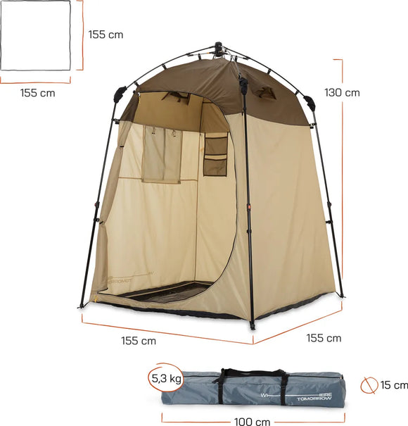 PopUp Duschzelt Umkleidezelt Lagerzelt Camping