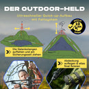Lumaland Pop Up Kuppelzelt Wurfzelt 3 Personen-4