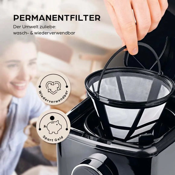 Barista Kaffeemaschine Glaskanne Timer Touchdisplay Filtermaschine Filterkaffee