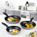 Mama Rossi Aluminium Pfanne Bratpfanne 24cm antihaft Küchenpfanne Ofenpfanne-4