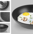 N8WERK Aluguss-Pfanne Midnight Edition 28 cm mit Farbwechsel-Temperaturanzeige-4