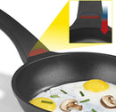 N8WERK Aluguss-Pfanne Midnight Edition 28 cm mit Farbwechsel-Temperaturanzeige-5