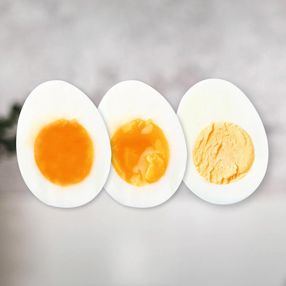 GOURMETmaxx Sprechender Eierkocher für 6 Eier mit Eierstecher und Messbecher
