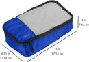 Amazon Basics 4 Stück Kleine Reisetaschen Outdoor Sport Reißverschluss Blau-4