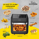 Rachs KOCHWERK Heißluftofen 12L Heißluftfritteuse Backofen Touch 10 Programme-5