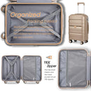 Sea choice Hartschalenkoffer Set 4 Teilig S/M/L/XL Reisekoffer mit TSA Schloss-6