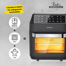 Rachs KOCHWERK Heißluftofen 12L Heißluftfritteuse Backofen Touch 10 Programme-6