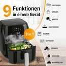 MAXXMEE Heißluft-Fritteuse Digital 3L Heißluftofen, Grill & Fritteuse 1300W-7